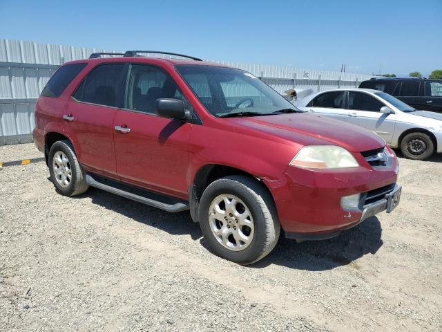 2HNYD186X2H509835 - 2002 ACURA MDX TOURING RED photo 4