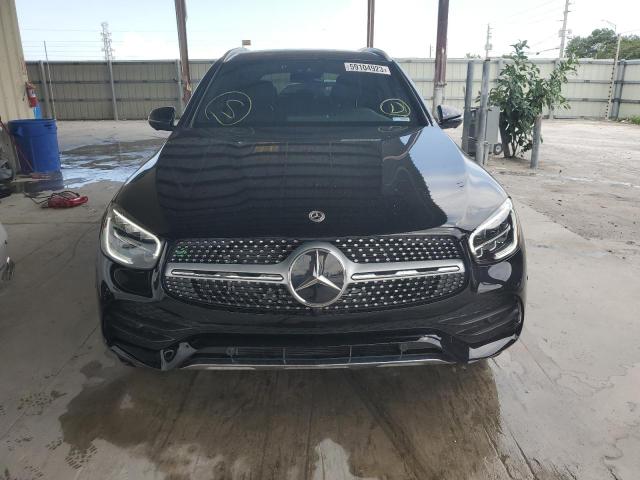 W1N0G8EB5NV341224 - 2022 MERCEDES-BENZ GLC 300 4MATIC BLACK photo 5