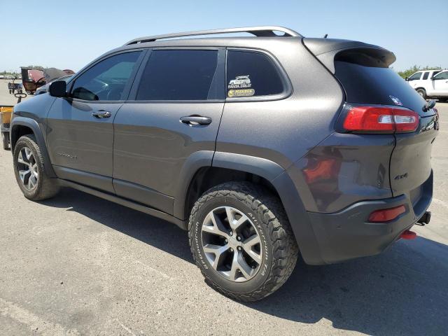 1C4PJMBS5FW662356 - 2015 JEEP CHEROKEE TRAILHAWK GRAY photo 2