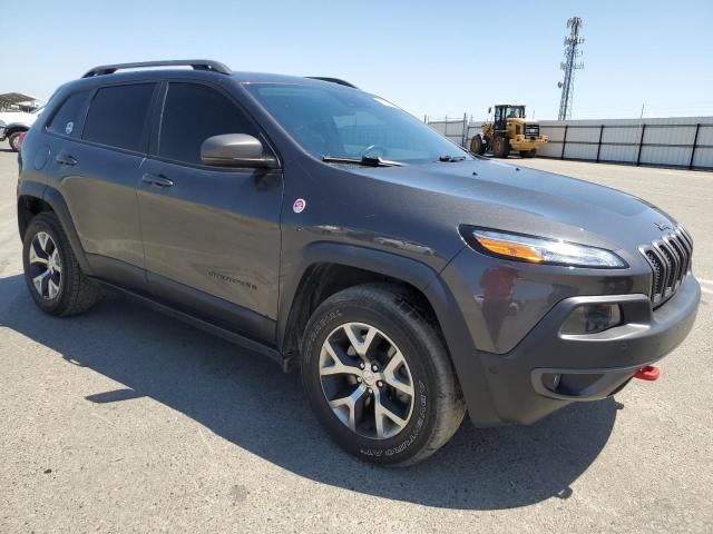 1C4PJMBS5FW662356 - 2015 JEEP CHEROKEE TRAILHAWK GRAY photo 4