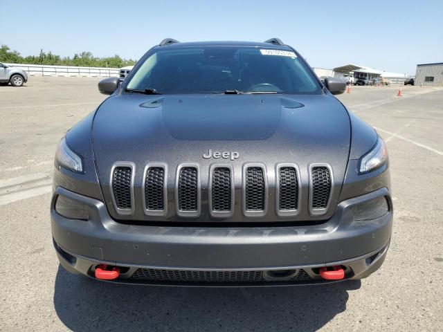 1C4PJMBS5FW662356 - 2015 JEEP CHEROKEE TRAILHAWK GRAY photo 5