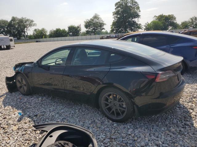 5YJ3E1EAXMF016820 - 2021 TESLA MODEL 3 BLACK photo 2