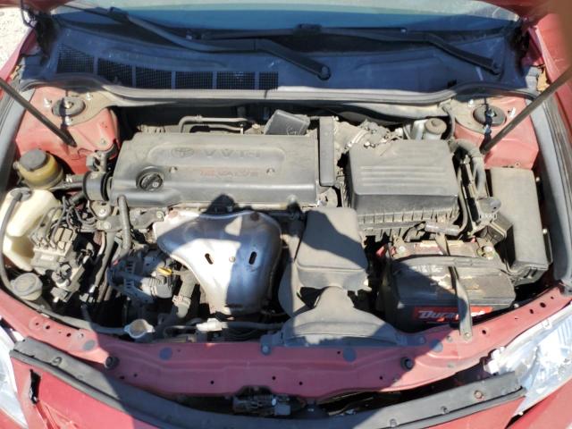 4T4BE46KX9R100009 - 2009 TOYOTA CAMRY BASE RED photo 11