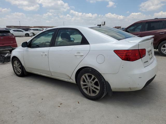 KNAFU4A29C5585347 - 2012 KIA FORTE EX WHITE photo 2