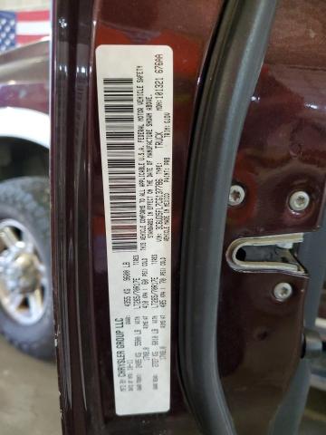 3C6UD5FL7CG137786 - 2012 DODGE RAM 2500 LARAMIE BURGUNDY photo 12