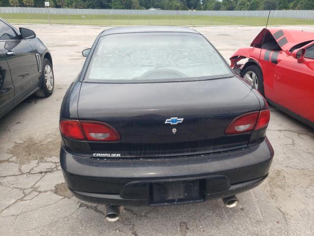 1G1JC124117356749 - 2001 CHEVROLET CAVALIER BLACK photo 6