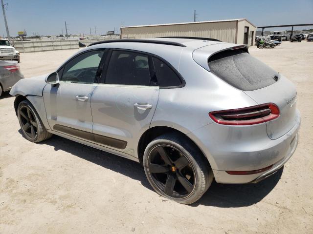 WP1AF2A58HLB61004 - 2017 PORSCHE MACAN TURBO SILVER photo 2