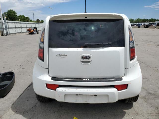 KNDJT2A23B7263441 - 2011 KIA SOUL + WHITE photo 6