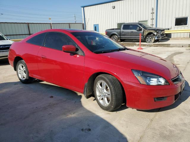 1HGCM71697A002283 - 2007 HONDA ACCORD EX RED photo 4