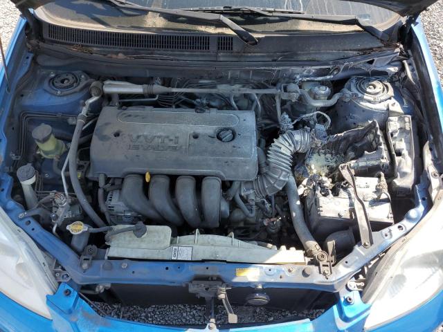 2T1KR30E87C648875 - 2007 TOYOTA COROLLA MA XR BLUE photo 11