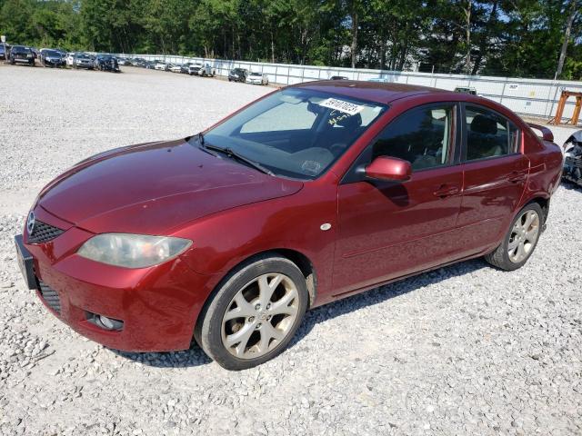 JM1BK32G681147007 - 2008 MAZDA 3 I BURGUNDY photo 1