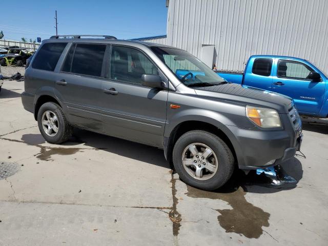 2HKYF18417H509428 - 2007 HONDA PILOT EX GRAY photo 4