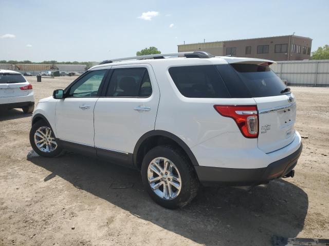 1FM5K8D80FGC07546 - 2015 FORD EXPLORER XLT თეთრი ფოტო 2