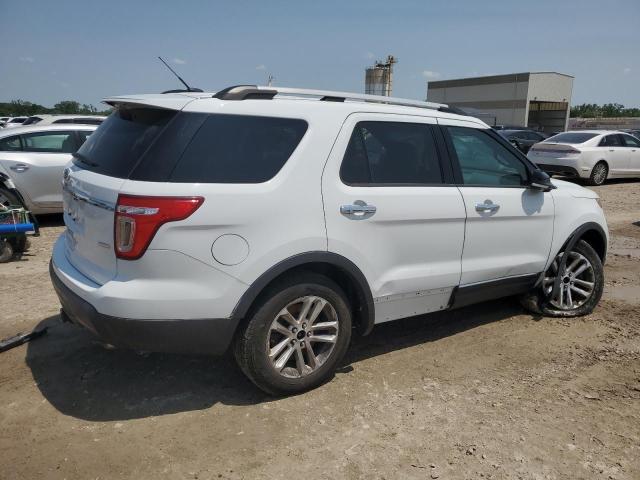 1FM5K8D80FGC07546 - 2015 FORD EXPLORER XLT თეთრი ფოტო 3
