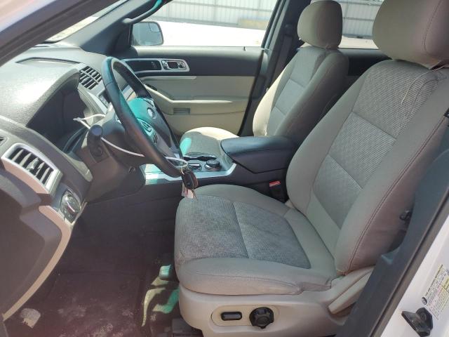 1FM5K8D80FGC07546 - 2015 FORD EXPLORER XLT თეთრი ფოტო 7