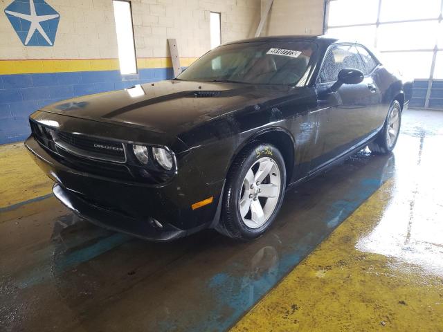 2C3CDYAG0DH554219 - 2013 DODGE CHALLENGER SXT BLACK photo 1