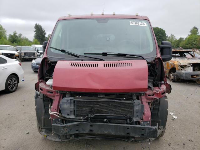 3C6TRVAG5GE130117 - 2016 RAM PROMASTER 1500 STANDARD RED photo 5