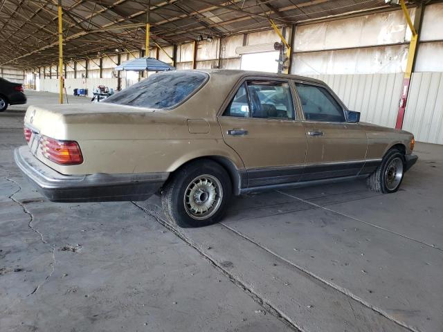 WDBCA32C2FA092538 - 1985 MERCEDES-BENZ 380 SE BEIGE photo 3