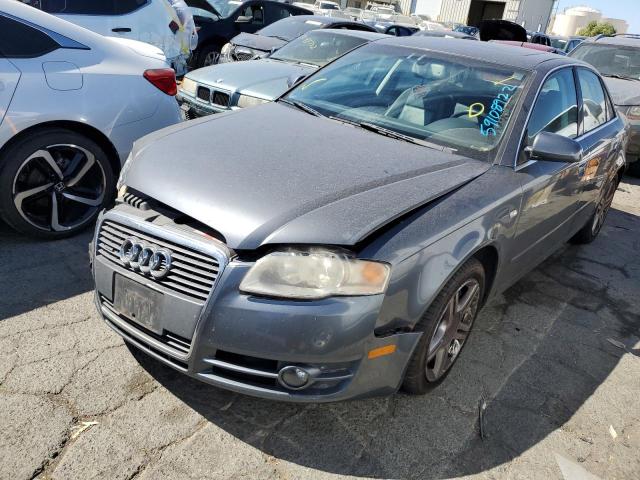 WAUDF78E26A220362 - 2006 AUDI A4 2.0T QUATTRO GRAY photo 2