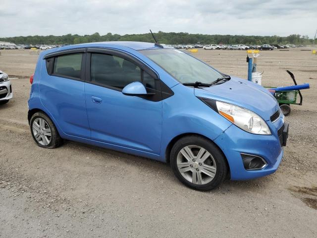 KL8CD6S99EC528103 - 2014 CHEVROLET SPARK 1LT BLUE photo 4