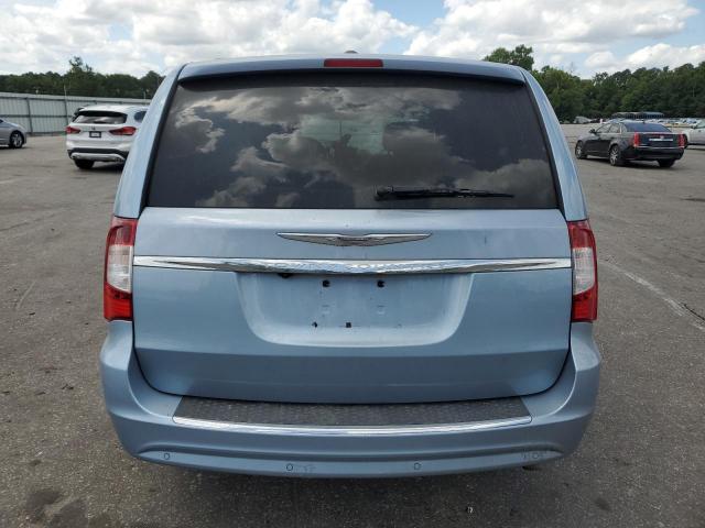 2C4RC1CG9DR777530 - 2013 CHRYSLER TOWN & COU TOURING L BLUE photo 6