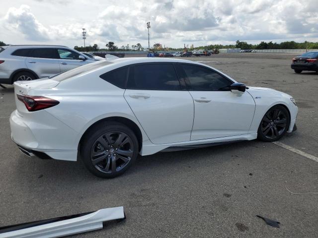 19UUB5F56NA004973 - 2022 ACURA TLX TECH A WHITE photo 3