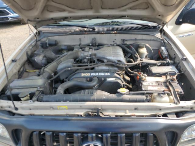 5TESN92N24Z364093 - 2004 TOYOTA TACOMA XTRACAB PRERUNNER ოქროსფერი ფოტო 11