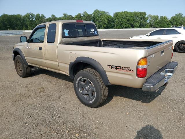 5TESN92N24Z364093 - 2004 TOYOTA TACOMA XTRACAB PRERUNNER ოქროსფერი ფოტო 2