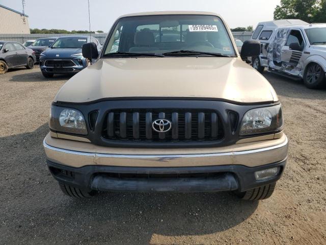 5TESN92N24Z364093 - 2004 TOYOTA TACOMA XTRACAB PRERUNNER ოქროსფერი ფოტო 5