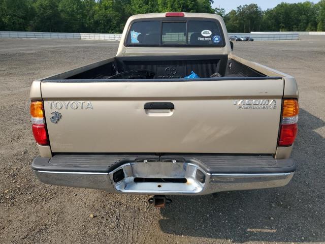 5TESN92N24Z364093 - 2004 TOYOTA TACOMA XTRACAB PRERUNNER ოქროსფერი ფოტო 6