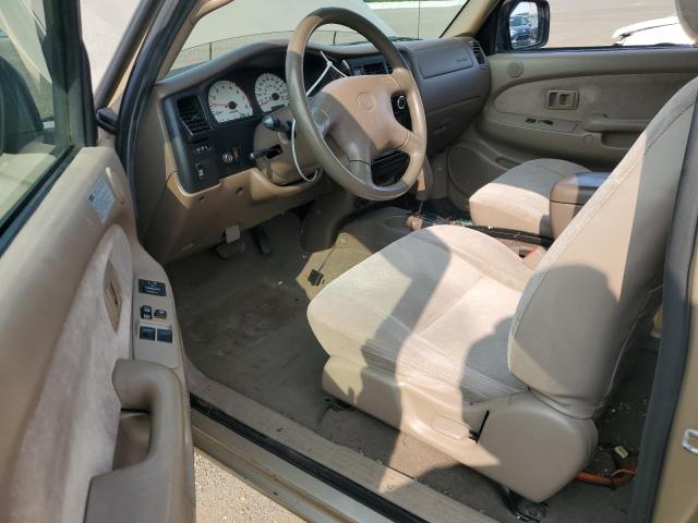 5TESN92N24Z364093 - 2004 TOYOTA TACOMA XTRACAB PRERUNNER ოქროსფერი ფოტო 8