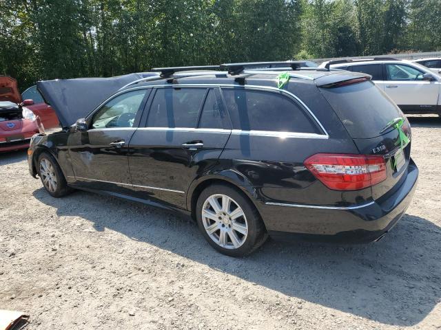 WDDHH8JB0DA663651 - 2013 MERCEDES-BENZ E 350 4MATIC WAGON BLACK photo 2