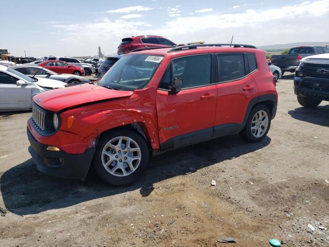 ZACCJABB0JPJ60399 - 2018 JEEP RENEGADE LATITUDE RED photo 1