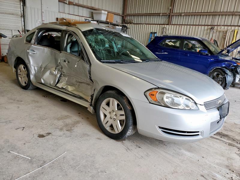 2G1WG5E32C1139912 - 2012 CHEVROLET IMPALA LT SILVER photo 4
