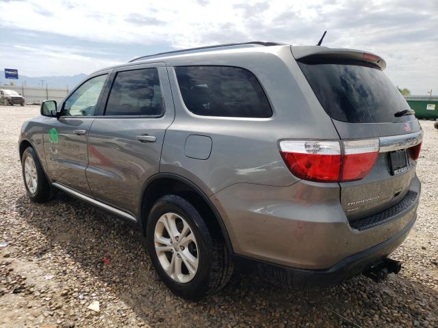 1D4RE4GG2BC742567 - 2011 DODGE DURANGO CREW GRAY photo 2