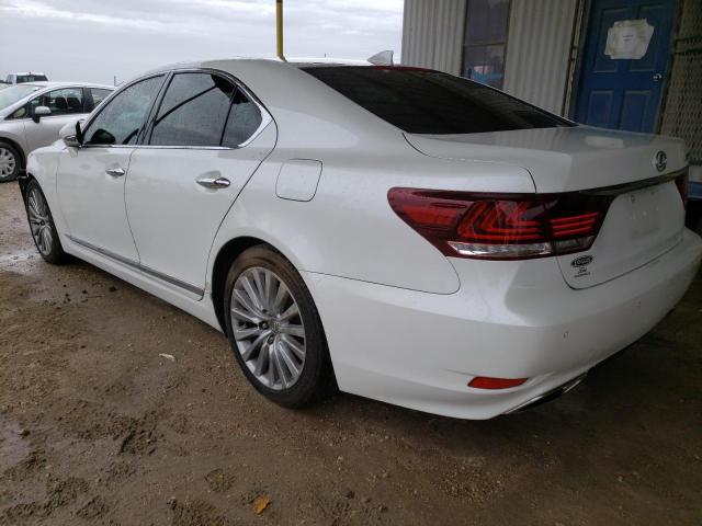 JTHBL5EF0E5127043 - 2014 LEXUS LS 460 WHITE photo 2