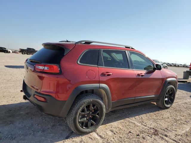 1C4PJMBS2EW236784 - 2014 JEEP CHEROKEE TRAILHAWK Qırmızı foto 3