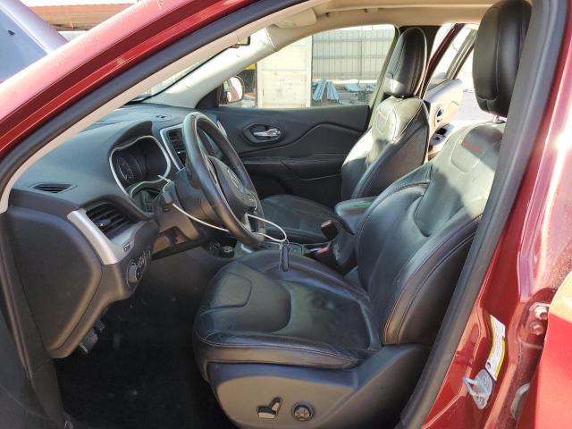 1C4PJMBS2EW236784 - 2014 JEEP CHEROKEE TRAILHAWK Qırmızı foto 7