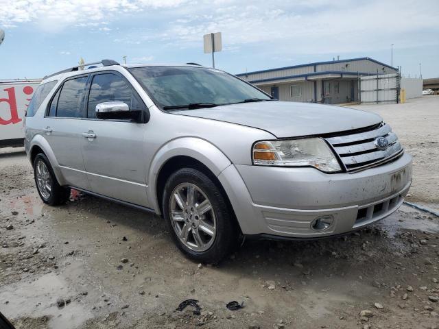 1FMDK03W59GA03360 - 2009 FORD TAURUS X LIMITED SILVER photo 4