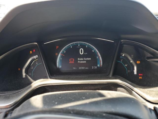 SHHFK7H50JU430335 - 2018 HONDA CIVIC EX Сұр фото 9