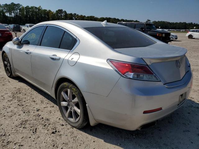 19UUA8F52DA002754 - 2013 ACURA TL TECH SILVER photo 3