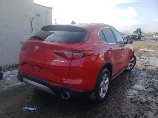 ZASPAKAN4L7C92059 - 2020 ALFA ROMEO STELVIO RED photo 4