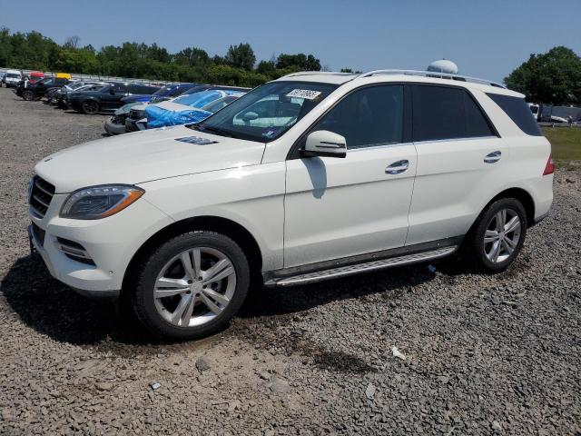 4JGDA5HB1DA235004 - 2013 MERCEDES-BENZ ML 350 4MATIC WHITE photo 1