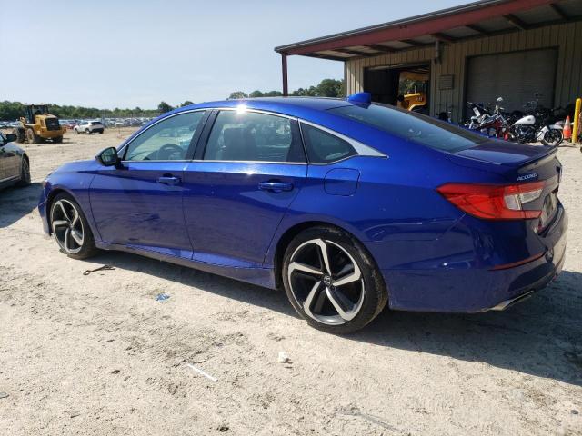 1HGCV1F32KA083144 - 2019 HONDA ACCORD SPORT Синій фото 2