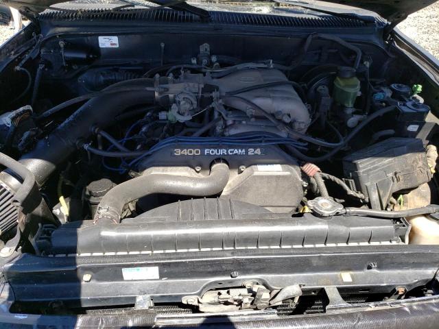 4TASN92N4YZ674677 - 2000 TOYOTA TACOMA XTRACAB PRERUNNER შავი ფოტო 11