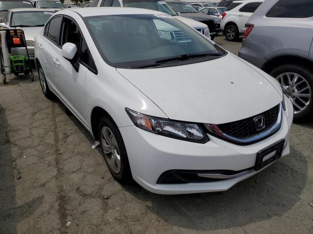 19XFB2F59DE213402 - 2013 HONDA CIVIC LX WHITE photo 4