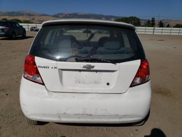 KL1TJ62604B134099 - 2004 CHEVROLET AVEO LS 白色 照片 6