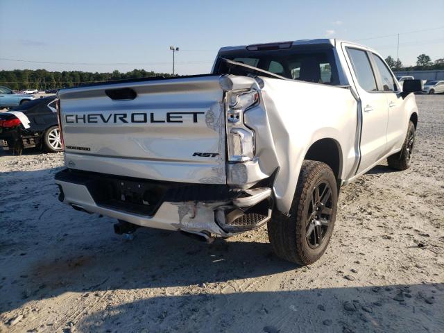 1GCUYEEL7MZ411343 - 2021 CHEVROLET SILVERADO K1500 RST SILVER photo 9