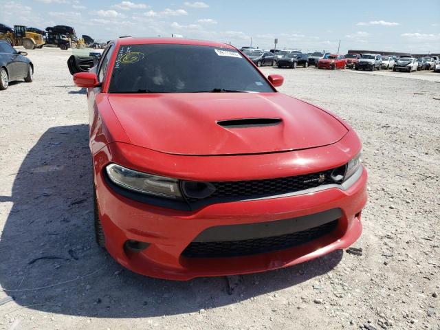 2C3CDXGJ6LH120561 - 2020 DODGE CHARGER SCAT PACK RED photo 5