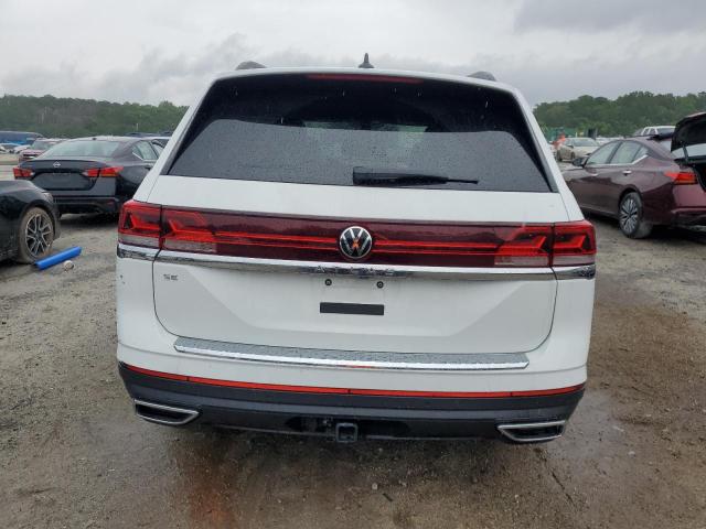 1V2WR2CA2RC530044 - 2024 VOLKSWAGEN ATLAS SE Ақ фото 6
